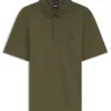 Polohemd aus merzerisierter Baumwolle mit Double-B-Monogramm