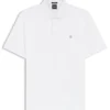 Polohemd aus merzerisierter Baumwolle mit Double-B-Monogramm