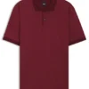 Polohemd aus merzerisierter Baumwolle mit zweifarbigem Monogramm Polohemd aus merzerisierter Baumwolle mit zweifarbigem Monogramm