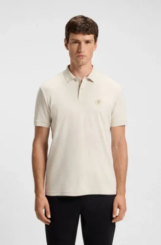 Polohemd aus Pima-Baumwolle mit Double-B-Monogramm