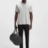 Polohemd aus Pima-Baumwolle mit Double-B-Monogramm Polohemd aus Pima-Baumwolle mit Double-B-Monogramm