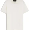 Polohemd in Regular-Fit aus Baumwoll-Seiden-Jacquard