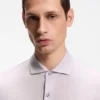 Polohemd in Regular-Fit aus Baumwolle und Leinen Polohemd in Regular-Fit aus Baumwolle und Leinen