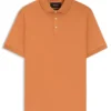 Polohemd in Regular-Fit aus merzerisierter italienischer Baumwolle Polohemd in Regular-Fit aus merzerisierter italienischer Baumwolle