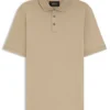 Polohemd in Regular-Fit aus merzerisierter italienischer Baumwolle Polohemd in Regular-Fit aus merzerisierter italienischer Baumwolle