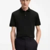 Polohemd in Regular-Fit aus merzerisierter italienischer Baumwolle Polohemd in Regular-Fit aus merzerisierter italienischer Baumwolle