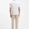 Polohemd in Regular-Fit aus merzerisierter italienischer Baumwolle Polohemd in Regular-Fit aus merzerisierter italienischer Baumwolle