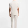 Polohemd in Regular-Fit aus merzerisierter italienischer Baumwolle Polohemd in Regular-Fit aus merzerisierter italienischer Baumwolle