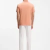 Polohemd in Regular-Fit aus merzerisierter italienischer Baumwolle Polohemd in Regular-Fit aus merzerisierter italienischer Baumwolle