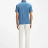 Polohemd in Regular-Fit aus merzerisierter italienischer Baumwolle Polohemd in Regular-Fit aus merzerisierter italienischer Baumwolle