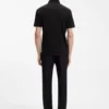 Polohemd in Regular-Fit aus merzerisierter italienischer Baumwolle Polohemd in Regular-Fit aus merzerisierter italienischer Baumwolle