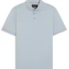 Polohemd in Regular-Fit aus merzerisierter italienischer Baumwolle Polohemd in Regular-Fit aus merzerisierter italienischer Baumwolle