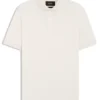 Polohemd in Regular-Fit aus merzerisierter italienischer Baumwolle Polohemd in Regular-Fit aus merzerisierter italienischer Baumwolle