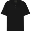 Polohemd in Regular-Fit aus merzerisierter italienischer Baumwolle Polohemd in Regular-Fit aus merzerisierter italienischer Baumwolle