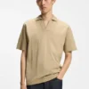 Polohemd in Relaxed-Fit aus atmungsaktiver Baumwolle Polohemd in Relaxed-Fit aus atmungsaktiver Baumwolle