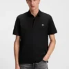 Polohemd mit doppeltem Monogramm aus merzerisierter Baumwolle Polohemd mit doppeltem Monogramm aus merzerisierter Baumwolle
