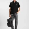 Polohemd mit doppeltem Monogramm aus merzerisierter Baumwolle Polohemd mit doppeltem Monogramm aus merzerisierter Baumwolle