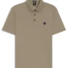 Polohemd mit doppeltem Monogramm aus merzerisierter Baumwolle Polohemd mit doppeltem Monogramm aus merzerisierter Baumwolle