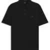 Polohemd mit doppeltem Monogramm aus merzerisierter Baumwolle Polohemd mit doppeltem Monogramm aus merzerisierter Baumwolle