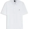 Polohemd mit doppeltem Monogramm aus merzerisierter Baumwolle Polohemd mit doppeltem Monogramm aus merzerisierter Baumwolle