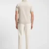 Polohemd mit feinem Muster aus merzerisierter Baumwolle Polohemd mit feinem Muster aus merzerisierter Baumwolle