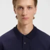 Polohemd mit gestapeltem Logo aus Interlock-Baumwolle Polohemd mit gestapeltem Logo aus Interlock-Baumwolle