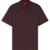 Polohemd mit gestapeltem Logo aus Interlock-Baumwolle Polohemd mit gestapeltem Logo aus Interlock-Baumwolle