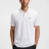 Polohemd mit grafischem Print aus merzerisierter Baumwolle Polohemd mit grafischem Print aus merzerisierter Baumwolle