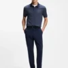 Polohemd mit Jacquard-Muster aus Baumwolle Polohemd mit Jacquard-Muster aus Baumwolle