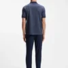 Polohemd mit Jacquard-Muster aus Baumwolle Polohemd mit Jacquard-Muster aus Baumwolle