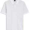 Polohemd mit Jacquard-Muster aus Baumwolle Polohemd mit Jacquard-Muster aus Baumwolle