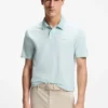 Polohemd mit Logo-Print aus Baumwollpiqué Polohemd mit Logo-Print aus Baumwollpiqué