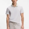 Polohemd mit Logo-Print aus Baumwollpiqué Polohemd mit Logo-Print aus Baumwollpiqué