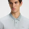 Polohemd mit Logo-Print aus Baumwollpiqué Polohemd mit Logo-Print aus Baumwollpiqué