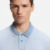 Polohemd mit Logo-Print aus Baumwollpiqué Polohemd mit Logo-Print aus Baumwollpiqué