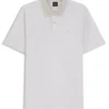 Polohemd mit Logo-Print aus Baumwollpiqué Polohemd mit Logo-Print aus Baumwollpiqué