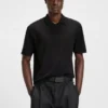 Poloshirt aus merzerisiertem Stretch-Baumwollpiqué Poloshirt aus merzerisiertem Stretch-Baumwollpiqué