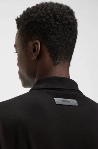 Poloshirt aus merzerisiertem Stretch-Baumwollpiqué