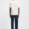 Poloshirt aus merzerisiertem Stretch-Baumwollpiqué Poloshirt aus merzerisiertem Stretch-Baumwollpiqué
