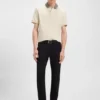 Poloshirt mit gemustertem Kragen aus Pima-Baumwolle Poloshirt mit gemustertem Kragen aus Pima-Baumwolle