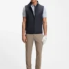 Poloshirt mit gerahmtem Reißverschluss aus Waffel-Jacquard Poloshirt mit gerahmtem Reißverschluss aus Waffel-Jacquard