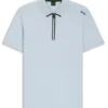 Poloshirt mit gerahmtem Reißverschluss aus Waffel-Jacquard Poloshirt mit gerahmtem Reißverschluss aus Waffel-Jacquard