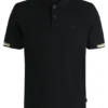 Poloshirt mit gummiertem Logo aus merzerisierter Baumwolle Poloshirt mit gummiertem Logo aus merzerisierter Baumwolle