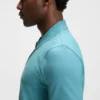Poloshirt mit gummiertem Logo aus merzerisierter Baumwolle Poloshirt mit gummiertem Logo aus merzerisierter Baumwolle