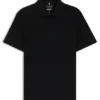 Porsche x BOSS Polohemd aus mercerisierter Baumwolle mit Hahnentrittmuster