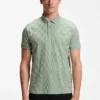 Porsche x BOSS Poloshirt aus Baumwolle mit Jacquard-Muster