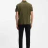 Porsche x BOSS Poloshirt aus Baumwolle mit Jacquard-Muster