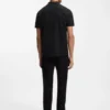 Porsche x BOSS Poloshirt aus Baumwolle mit Jacquard-Muster