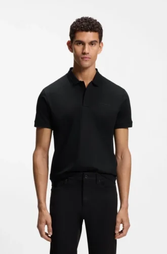 Porsche x BOSS Poloshirt aus merzerisierter Baumwolle