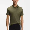 Porsche x BOSS Poloshirt aus merzerisierter Baumwolle Porsche x BOSS Poloshirt aus merzerisierter Baumwolle
